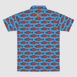 Spawned Sockeye Salmon Men's Polo Shirt