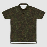 Camo Octopus Men's Polo Shirt