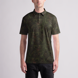 Camo Octopus Men's Polo Shirt