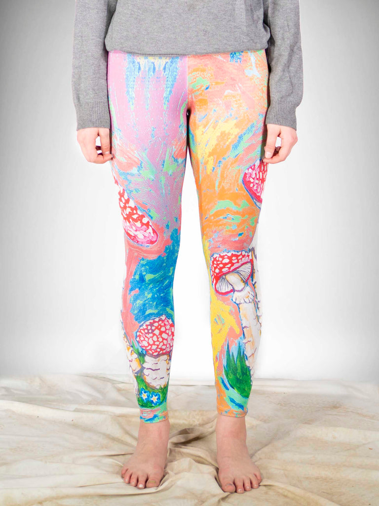 Rainbow Love Printed Yoga Leggings